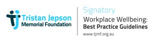 Tristan Jepson Memorial Foundation signatory