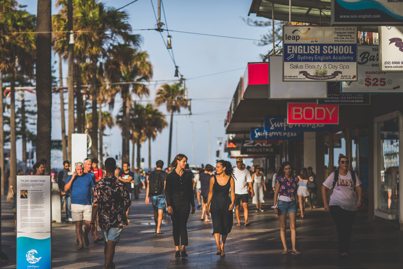 The Corso in Manly